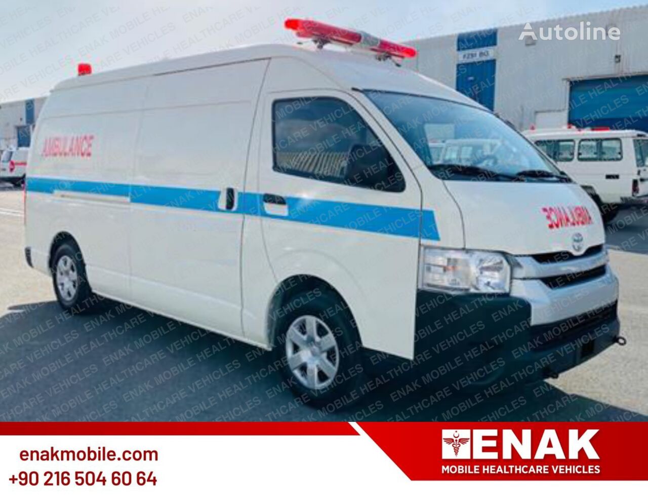 ambulanza Toyota HİACE AMBULANCE WİTH EQUİPMENT nuova