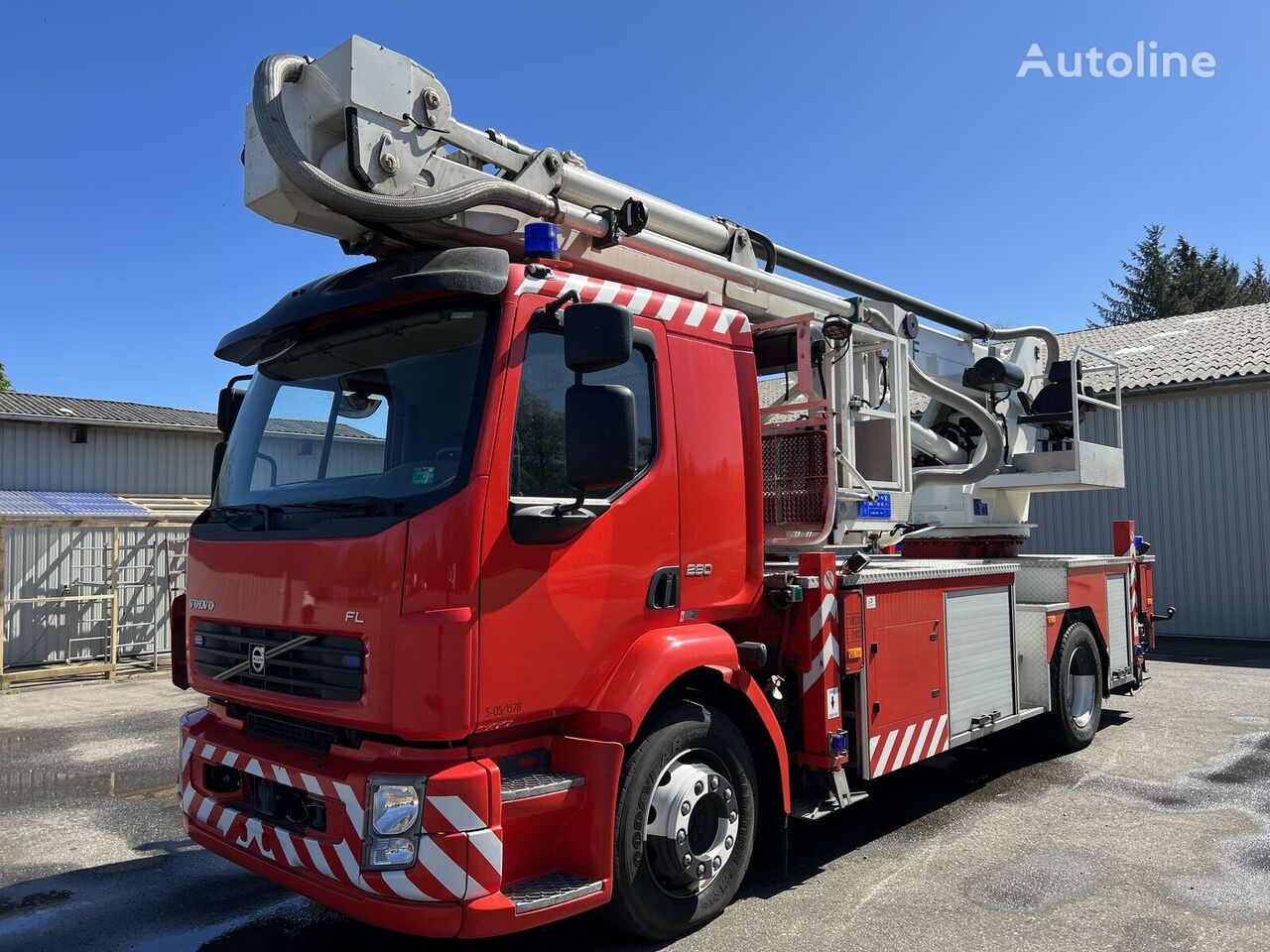 autoscala antincendio Volvo FL280 42 CELA TJ240 F24M