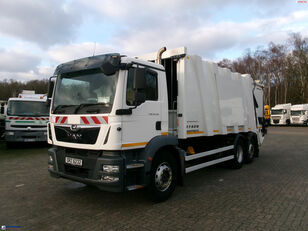 camion dei rifiuti MAN TGM 26.320 6X2 Euro 6 RHD Faun refuse truck