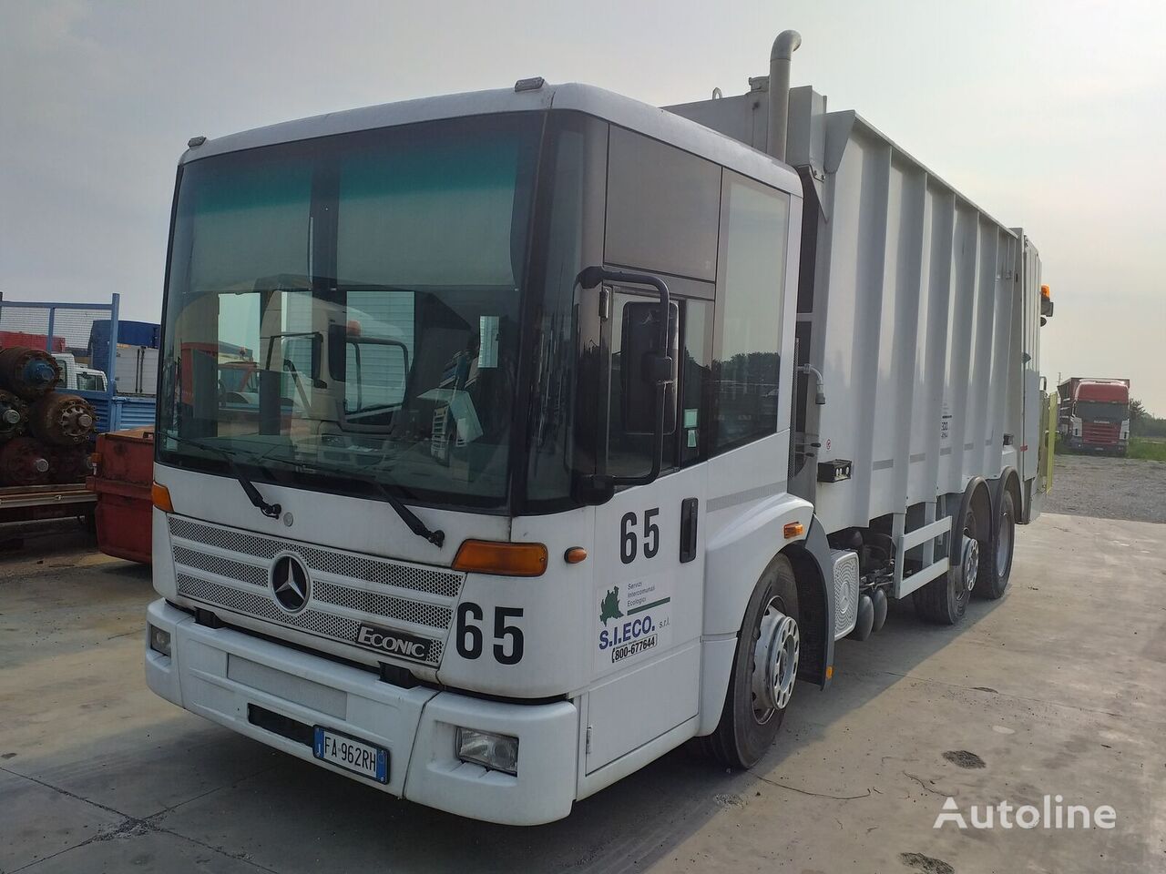 camion dei rifiuti Mercedes-Benz Econic 2628