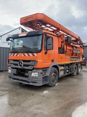 camion spurgo fognature Mercedes-Benz Actros 2641 6x4 mit Kroll Saug-Spül Recycler