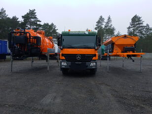 veicolo comunale universale Mercedes-Benz ACTROS 2636 6x4 WUKO + MUT SAND MACHINE FOR CHANNEL CLEANING