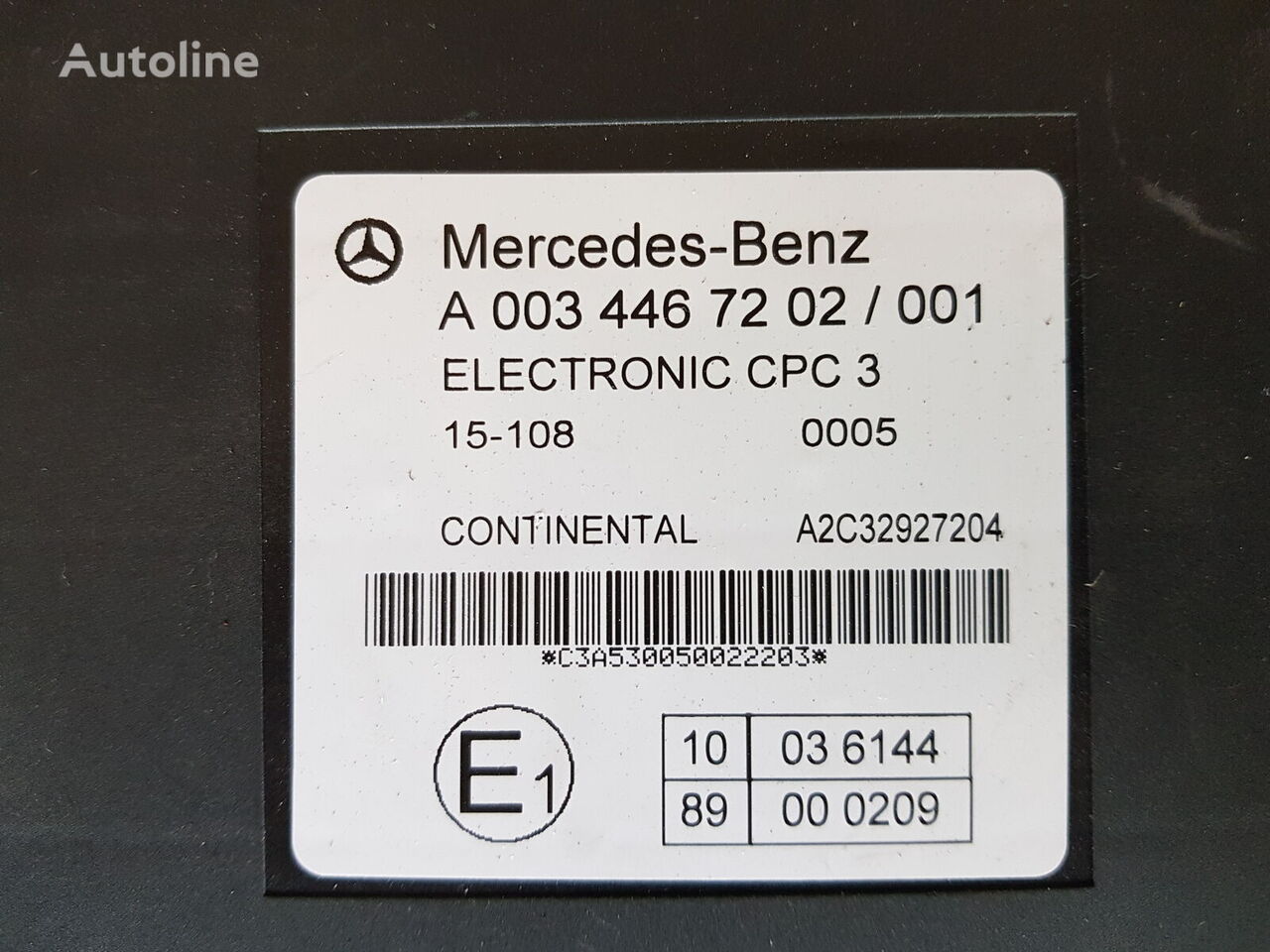 centralina Mercedes-Benz CPC3 FR 0034467202 per camion Mercedes-Benz Actros MP4
