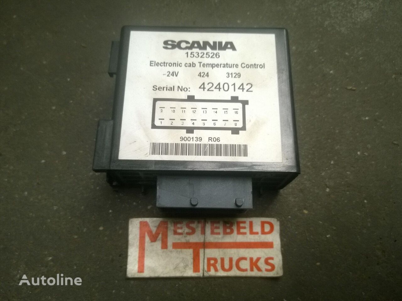 centralina per trattore stradale Scania Stuurkast 4-serie