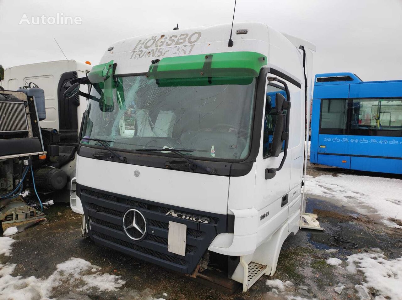 chassis Mercedes-Benz ACTROS 1841 LS / ENGINE SOLD / G211-12 KL GEARBOX per camion per elementi