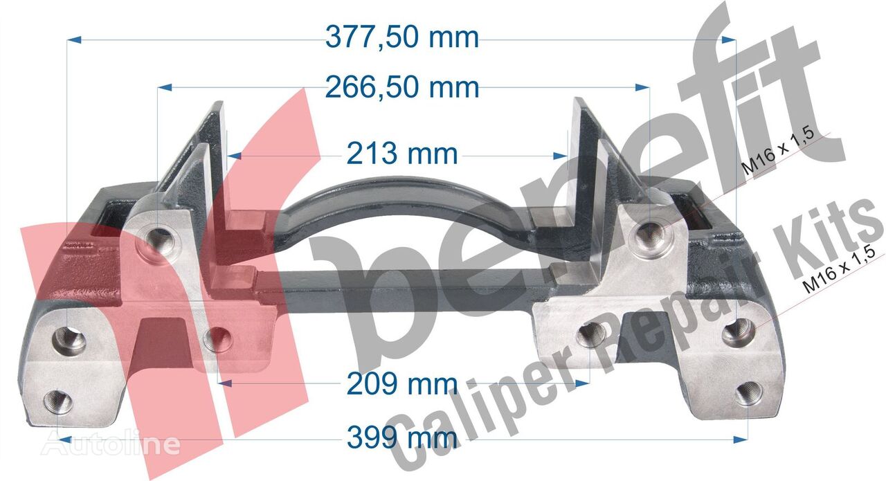 SAF skoba K004099 per rimorchio