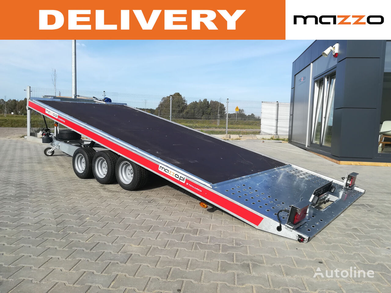 rimorchio bisarca Carkeeper 4820/3P 480x206 tilted trailer nuovo