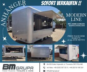 rimorchio commerciale BM Grupa Modern Line 4,2m - Anhänger - Food Trucks - SOFORT VERKAUFEN nuovo