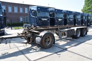 rimorchio portacontainer GS Meppel AC-2008 N - BPW AXLES - DRUM BRAKES -