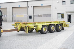 rimorchio portacontainer KRONE Truckmate 3 axles , Roll-of tipper , 7m