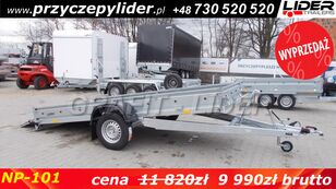 rimorchio trasporto macchine operatrici Neptun Universal trailer NP-101 przyczepa 380x180x25cm, N13-380 multi, nuovo