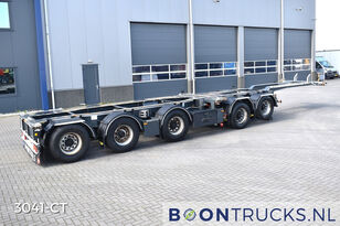 semirimorchio portacontainer Broshuis 2 CONNECT-5AKCC | 2x20-40-45ft HC | 3x STEERING * 4x LIFT AXLE *