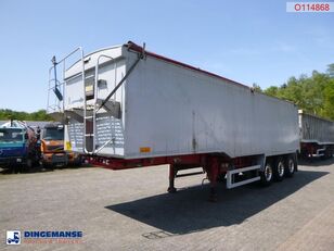 semirimorchio ribaltabile Wilcox Tipper trailer alu 55 m3 + tarpaulin