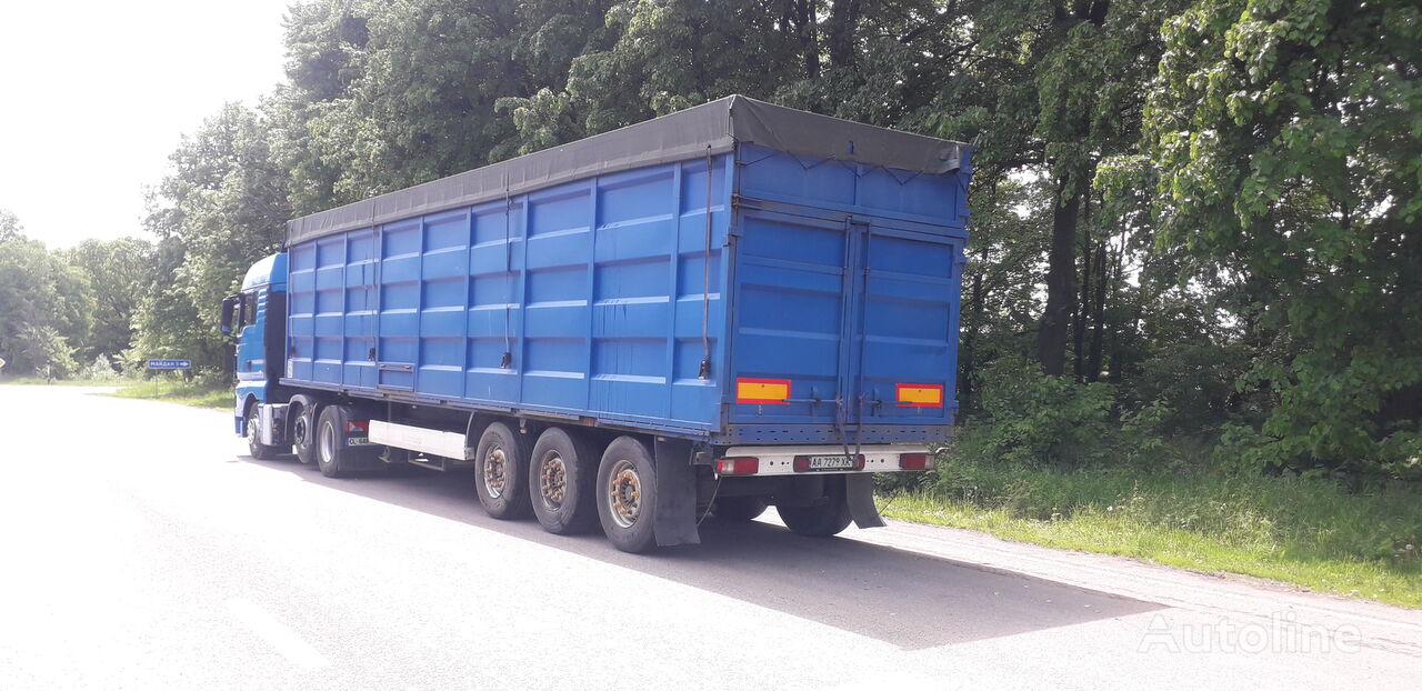 semirimorchio trasporto cereali KRONE ADF