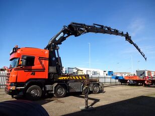 trattore stradale Scania R560 V8 E5 - EFFER 1550 + FLYJIB CRANE HOLLAND TRUCK